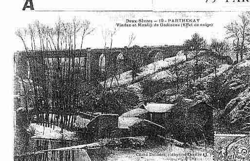 Ville de PARTHENAY Carte postale ancienne