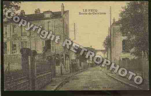 Ville de PECQ(LE) Carte postale ancienne