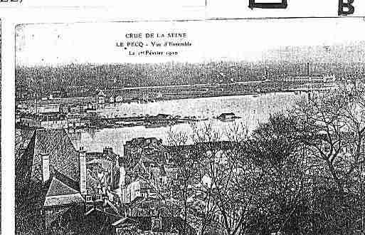 Ville de PECQ(LE) Carte postale ancienne