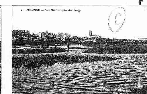 Ville de PERONNE Carte postale ancienne