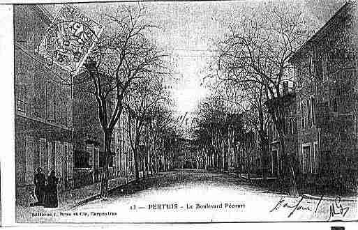 Ville de PERTUIS Carte postale ancienne