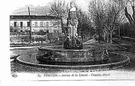 Ville de PERTUIS Carte postale ancienne