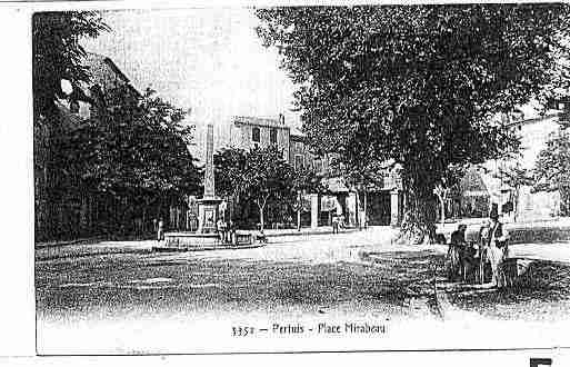 Ville de PERTUIS Carte postale ancienne