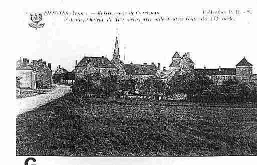 Ville de PIFFONDS Carte postale ancienne