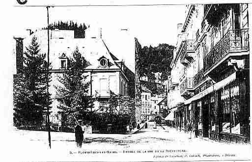 Ville de PLOMBIERES Carte postale ancienne