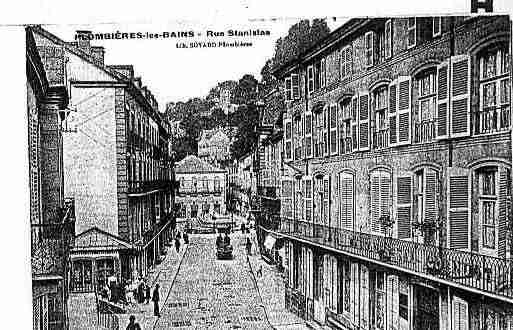 Ville de PLOMBIERES Carte postale ancienne