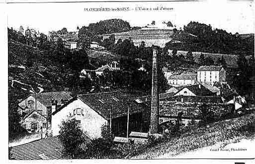 Ville de PLOMBIERES Carte postale ancienne