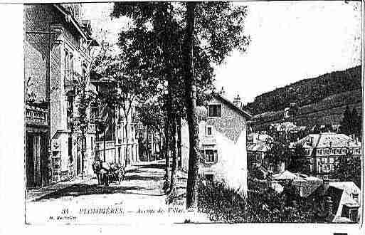 Ville de PLOMBIERES Carte postale ancienne