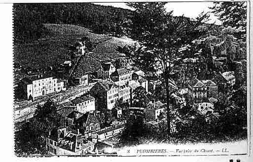 Ville de PLOMBIERES Carte postale ancienne