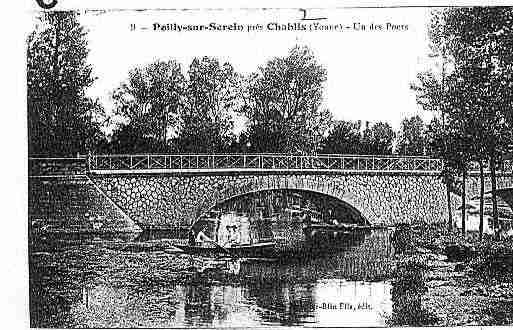 Ville de POILLYSURSEREIN Carte postale ancienne