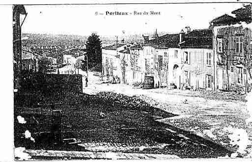 Ville de PORTIEUX Carte postale ancienne