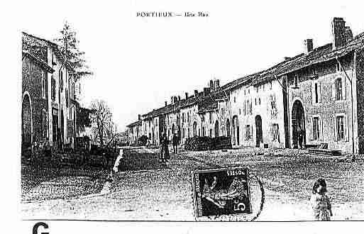 Ville de PORTIEUX Carte postale ancienne