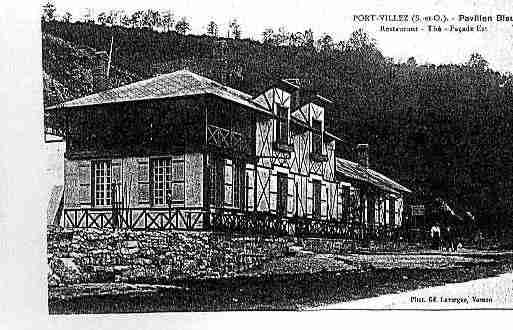 Ville de PORTVILLEZ Carte postale ancienne