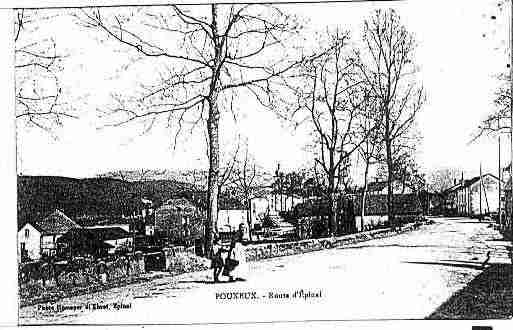 Ville de POUXEUX Carte postale ancienne