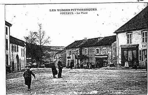 Ville de POUXEUX Carte postale ancienne