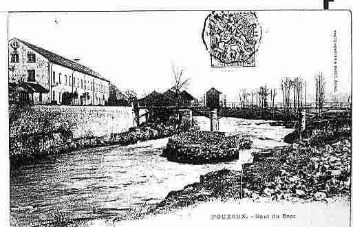 Ville de POUXEUX Carte postale ancienne