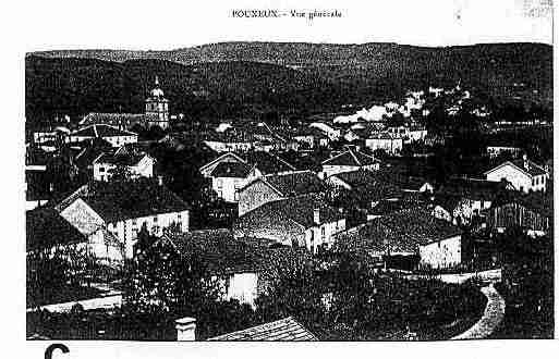 Ville de POUXEUX Carte postale ancienne