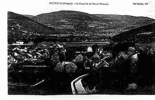 Ville de POUXEUX Carte postale ancienne