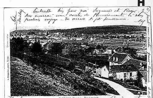 Ville de POUXEUX Carte postale ancienne