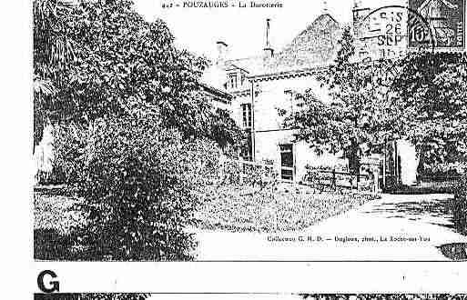 Ville de POUZAUGES Carte postale ancienne