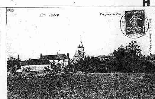 Ville de PRECYSURVRIN Carte postale ancienne