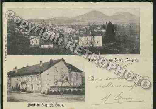 Ville de PROVENCHERESSURFAVE Carte postale ancienne