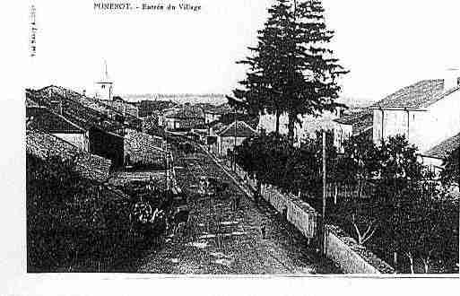 Ville de PUNEROT Carte postale ancienne