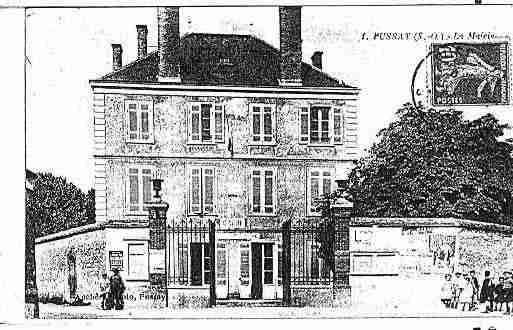 Ville de PUSSAY Carte postale ancienne