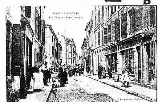 Ville de RAMBERVILLERS Carte postale ancienne