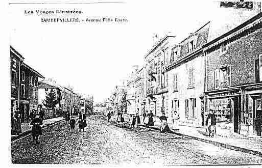 Ville de RAMBERVILLERS Carte postale ancienne