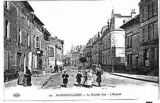 Ville de RAMBERVILLERS Carte postale ancienne