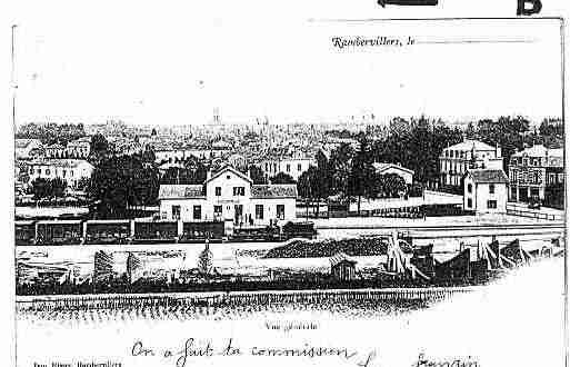 Ville de RAMBERVILLERS Carte postale ancienne