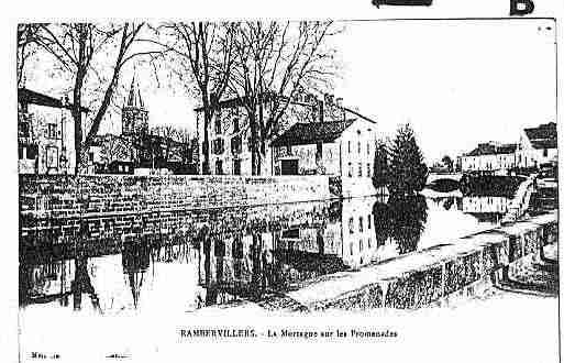 Ville de RAMBERVILLERS Carte postale ancienne