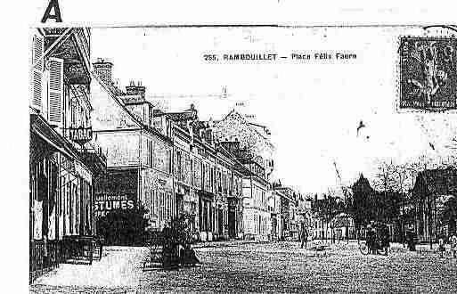 Ville de RAMBOUILLET Carte postale ancienne