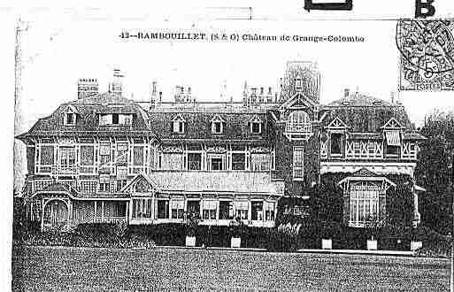 Ville de RAMBOUILLET Carte postale ancienne