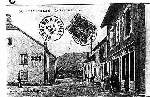 Ville de RAMONCHAMP Carte postale ancienne