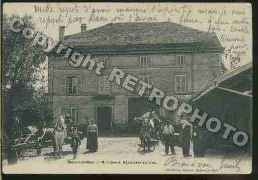 Ville de RAONAUXBOIS Carte postale ancienne