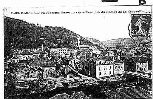 Ville de RAONL\'ETAPE Carte postale ancienne