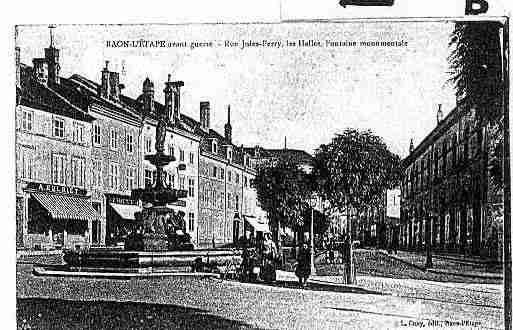 Ville de RAONL\'ETAPE Carte postale ancienne