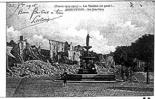 Ville de RAONL\'ETAPE Carte postale ancienne