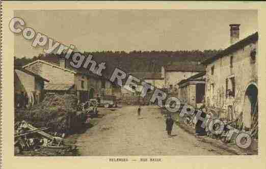 Ville de RELANGES Carte postale ancienne