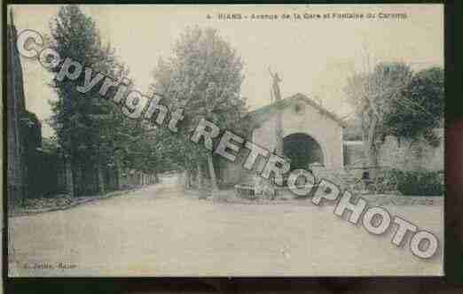 Ville de RIANS Carte postale ancienne