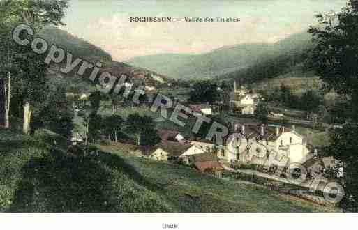 Ville de ROCHESSON Carte postale ancienne