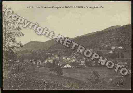 Ville de ROCHESSON Carte postale ancienne