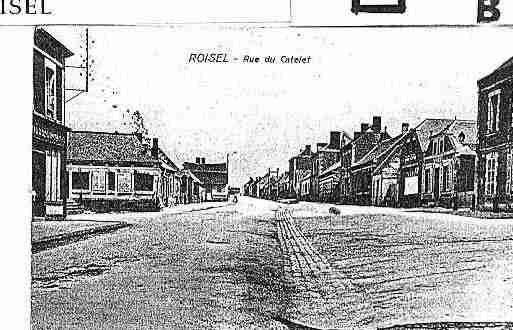 Ville de ROISEL Carte postale ancienne