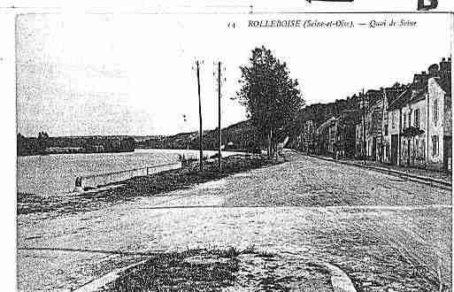 Ville de ROLLEBOISE Carte postale ancienne