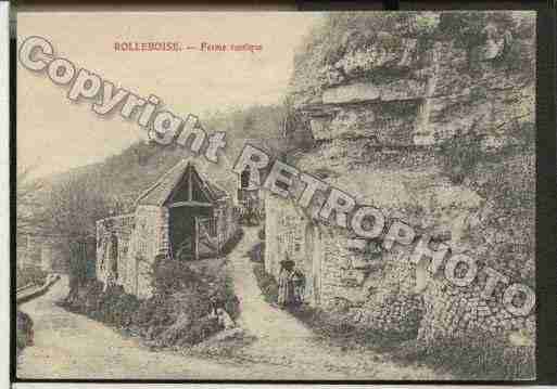 Ville de ROLLEBOISE Carte postale ancienne