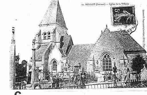 Ville de ROLLOT Carte postale ancienne