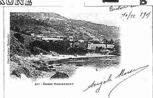 Ville de ROQUEBRUNE Carte postale ancienne