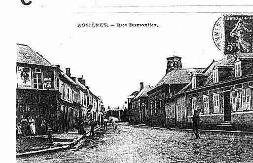 Ville de ROSIERESENSANTERRE Carte postale ancienne